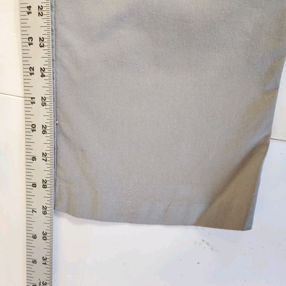 Jamie Sadock Womens Golf Pants Size 14 Gray Stretch Tennis Golf Zip Pockets - Picture 10 of 16